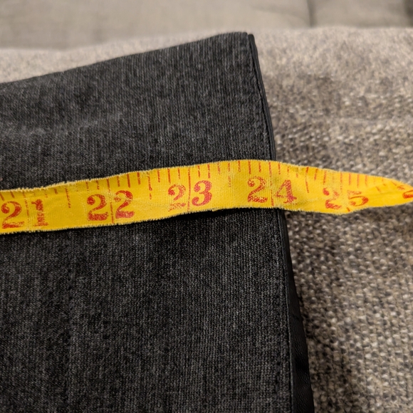 Susan Graver Charcoal Blazer with Black Trim - Picture 12 of 12